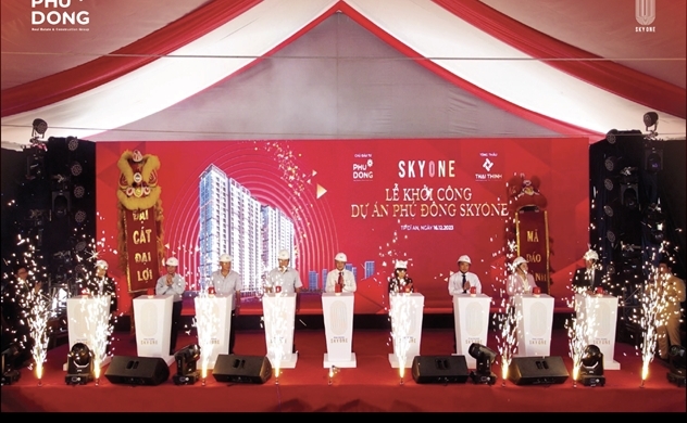 Phú Đông Group khởi công xây dựng dự án Phú Đông Skyone