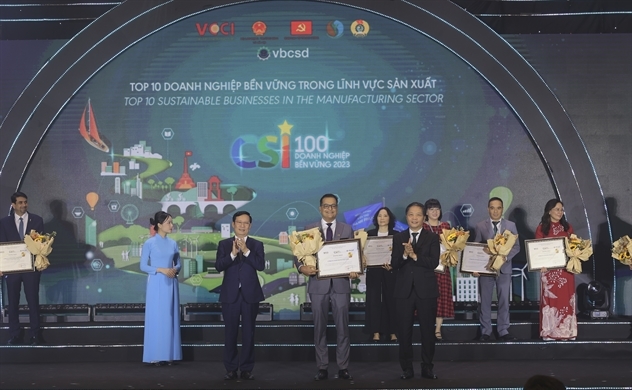Nestlé Việt Nam dẫn đầu trong Top 100 "Doanh nghiệp Bền vững năm 2023”