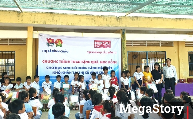 Trao yêu thương đến trẻ em Sóc Trăng, Bến Tre, Ninh Thuận
