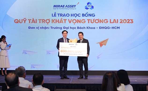 Tập đoàn Mirae Asset dành tặng học bổng trị giá hơn 4 tỉ đồng cho sinh viên Việt Nam