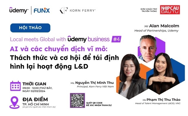 Chuỗi chương trình kết nối và phát triển Cộng đồng L&D/Talent Development Việt Nam