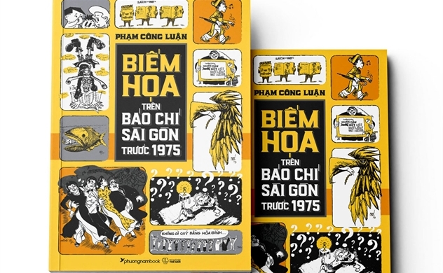 Sách mới của nhà báo Phạm Công Luận về tranh biếm họa trên báo chí
