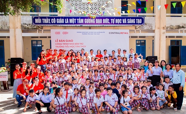 Central Retail Việt Nam bàn giao Công trình Nhà bán trú học sinh tại tỉnh Bến Tre