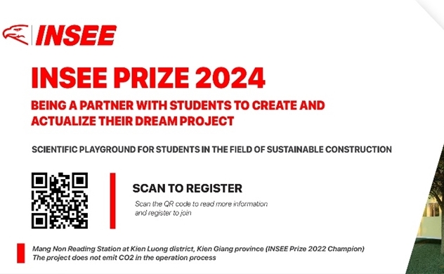 INSEE Prize 2024 đồng hành cùng sinh viên xây dựng ước mơ bền vững cho cộng đồng