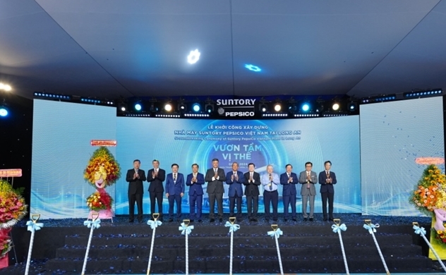 Suntory Pepsico khởi công nhà máy thứ 6 tại Long An