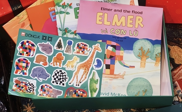 Đông A Books tiếp tục mang Elmer - Chú voi kẻ caro về với bạn đọc Việt Nam
