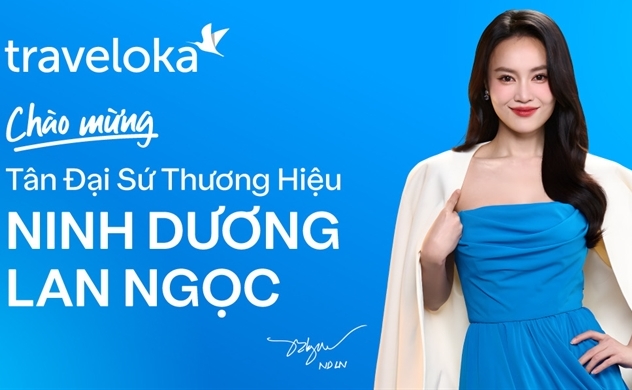“Ngọc nữ màn ảnh" trở thành Đại sứ thương hiệu Traveloka Việt Nam