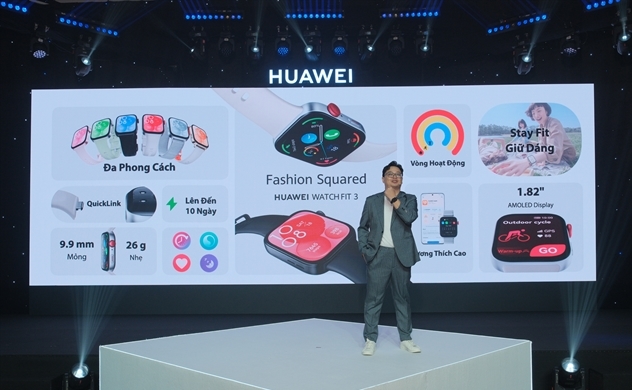 Huawei watch FIT 3 ra mắt ở Việt Nam