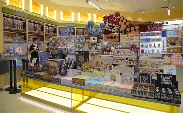 Cửa hàng đồ chơi Pop Mart đầu tiên tại Việt Nam