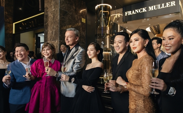 Dàn sao Việt đổ bộ sự kiện khai trương cửa hàng Franck Muller