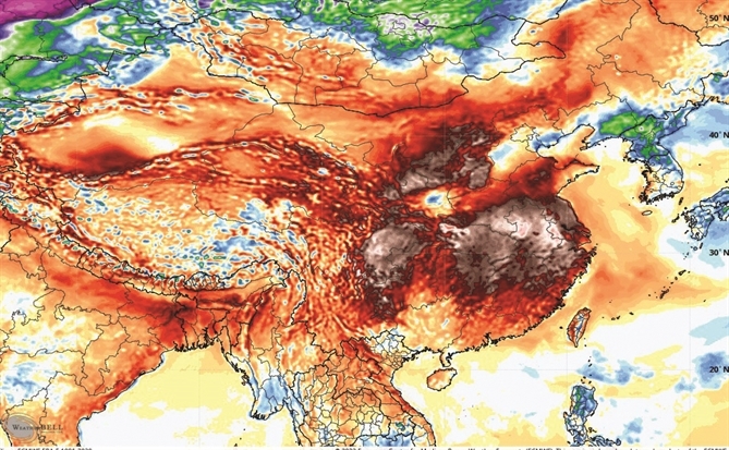 Châu Á trong cơn sóng nhiệt