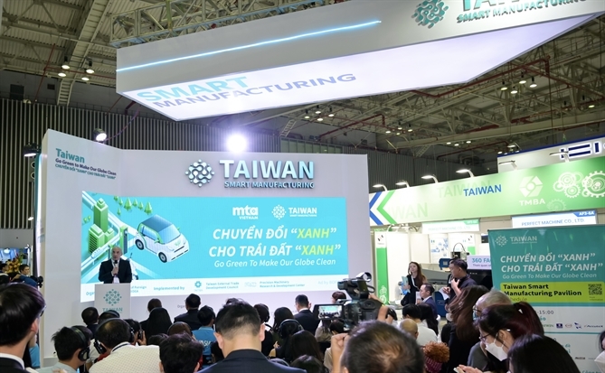 Hơn 63 doanh nghiệp Đài Loan giới thiệu công cụ sản xuất xanh tại TP.HCM