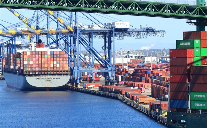 Giá cước vận tải biển tăng gấp 3 lần trong 1 năm