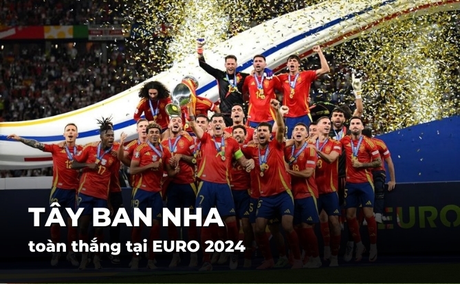 Tây Ban Nha toàn thắng tại EURO 2024