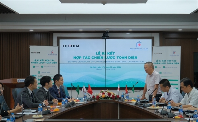 Fujifilm hỗ Việt Nam đào tạo nguồn nhân lực cao trong lĩnh vực y tế