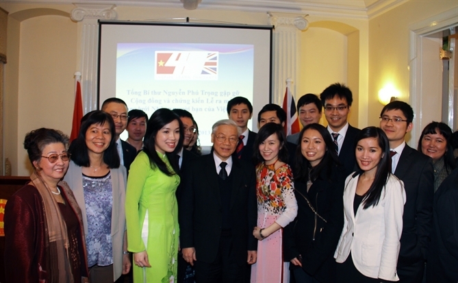 Tổng Bí thư Nguyễn Phú Trọng với Cộng đồng người Việt ở nước ngoài