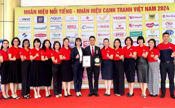 “Top 10 Nhãn hiệu nổi tiếng Việt Nam 2024” lần thứ 5