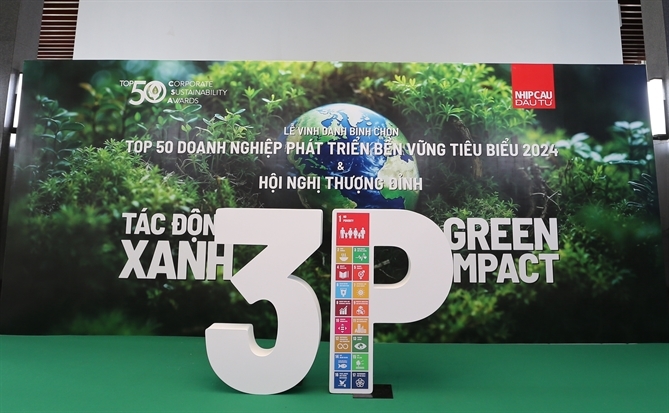 Lễ vinh danh 50 Doanh nghiệp Phát triển bền vững tiêu biểu 2024