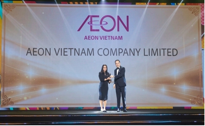 AEON Việt Nam nhận liên tiếp 2 giải thưởng tại HR Asia Award 2024