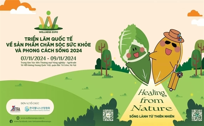 Wellness Expo 2024 trở lại với chủ đề “Sống lành từ thiên nhiên”