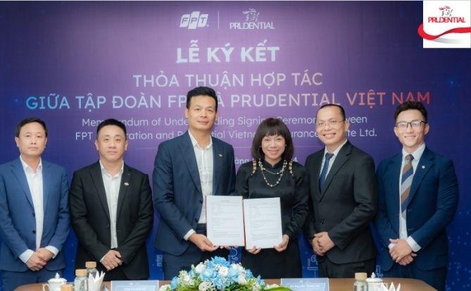 FPT và Prudential Việt Nam ký kết biên bản hợp tác chiến lược