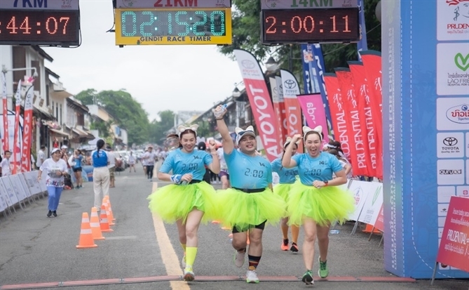 Sự kiện Bán Marathon Luang Prabang 2024: Chạy vì Trẻ em lần thứ 10