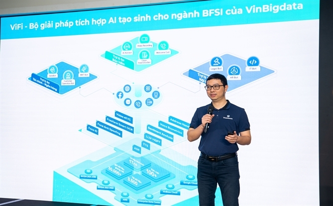 VinBigdata ra mắt giải pháp GenAI cho ngành BFSI