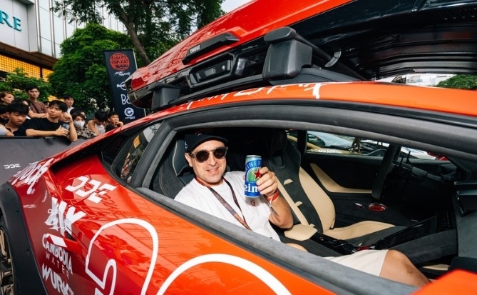 Heineken 0.0 mang đến trải nghiệm trọn vẹn tại Gumball 300 với tinh thần “0 độ 0 lo”