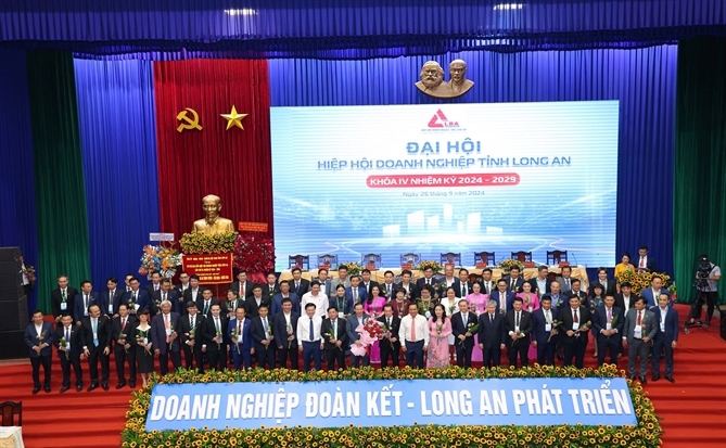 Ông Trịnh Văn Hải làm Chủ tịch Hiệp hội Doanh nghiệp tỉnh Long An nhiệm kỳ 2024-2029