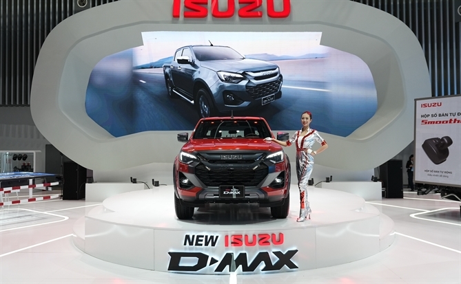 Isuzu giới thiệu mẫu bán tải New D-MAX ở thị trường Việt Nam