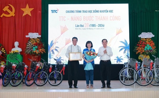 Trao học bổng “TTC - Nâng bước Thành Công” lần thứ 39 năm 2024