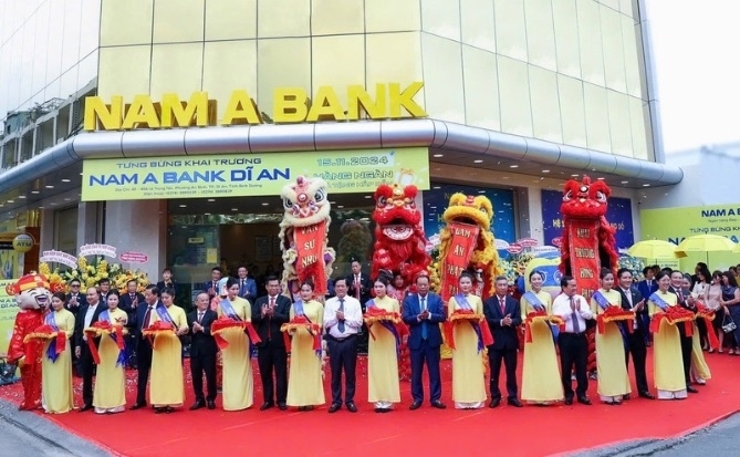 Nam A Bank khai trương thêm chi nhánh mới tại Bình Dương