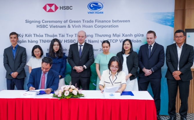 HSBC tài trợ tín dụng xanh đầu tiên ngành thủy sản