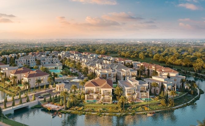 Park Village: Cảm hứng kiến trúc châu Âu tôn vinh giá trị vượt thời gian