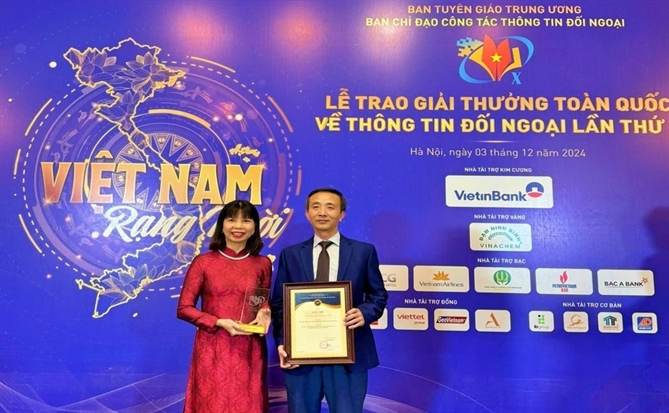 Sáng kiến Tủ sách tiếng Việt được vinh danh tại Giải thưởng toàn quốc về thông tin đối ngoại