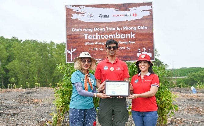 Techcombank cam kết đồng hành vì mục tiêu Net-Zero vào năm 2050