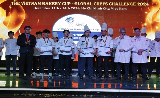 Trao giải cuộc thi The Viet Nam Bakery cup 2024 (VNBC)