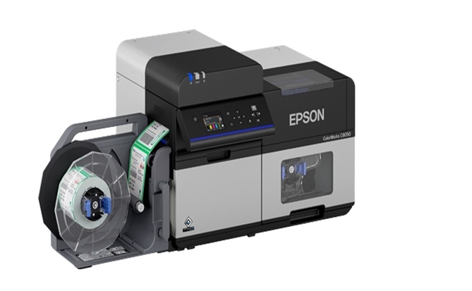 Epson ra mắt máy in nhãn ColorWorks CW-C8050 thế hệ mới