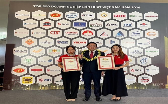 Dai-ichi Life Việt Nam đạt danh hiệu “Top 500 Doanh nghiệp lớn nhất Việt Nam”