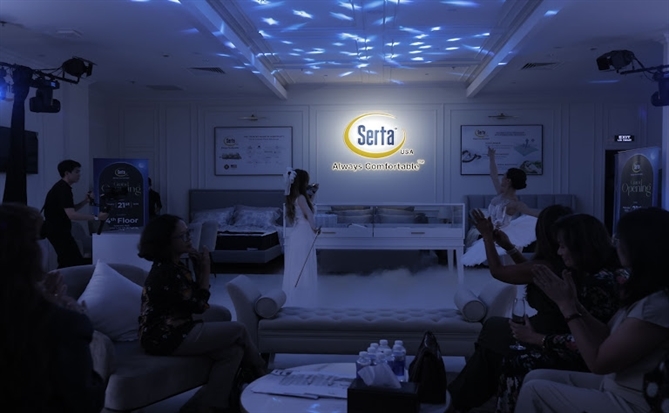 Serta khai trương cửa hàng mới tại Cresent Mall