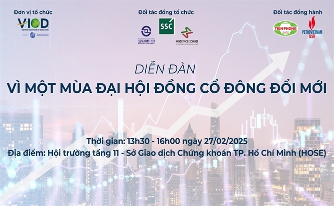 Diễn đàn “Vì một mùa Đại hội đồng cổ đông đổi mới” năm 2025