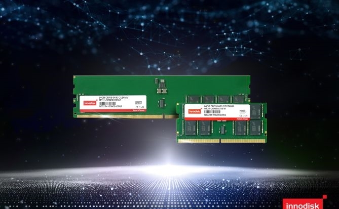 Innodisk ra mắt bộ nhớ Dram hỗ trợ đắc lực cho các thiết bị ứng dụng A.I biên và A.I tạo sinh