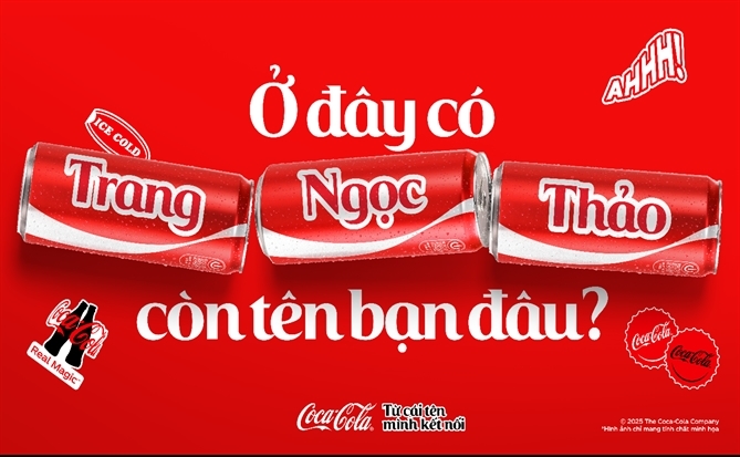 Coca-Cola trở lại với “Share A Coke”
