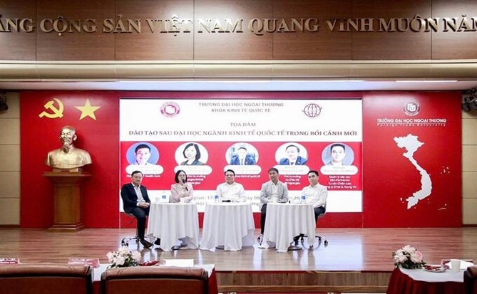 Đào tạo sau đđi học ngành kinh tế quốc tế trong bối cảnh mới