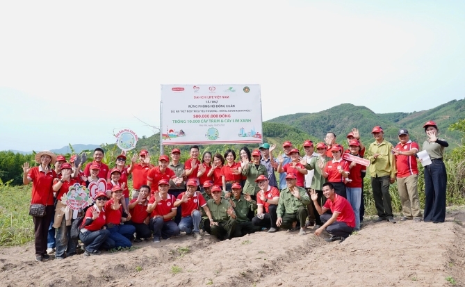 Dự án “Kết nối Triệu Yêu Thương – Rừng Xanh Hạnh Phúc”
