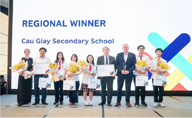Học sinh Việt Nam giành giải Nhất khu vực Đông Á tại Cuộc thi “Làm phim thế giới của bạn” 2024-2025