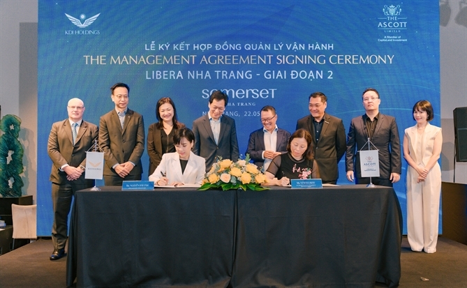 KDI Holdings hợp tác The Ascott vận hành Somerset tại Libera Nha Trang – Giai đoạn 2