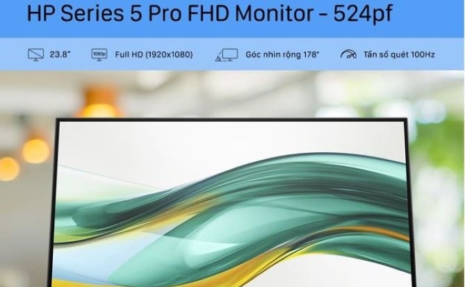 Không gian làm việc thông minh với màn hình HP Series 5 Pro - linh hoạt tối đa, hiệu suất tối ưu