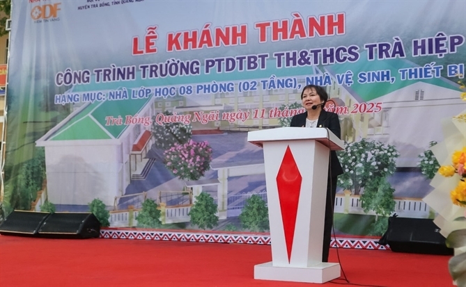 Nâng cấp và xây mới trường Trà Hiệp: Hành trình gieo tri thức trên vùng cao Trà Bồng