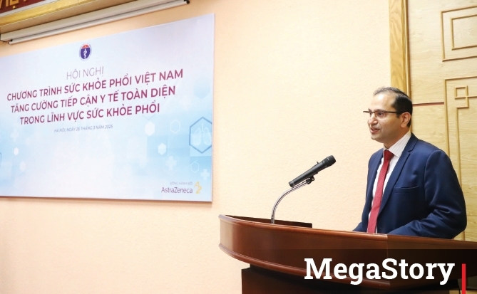 Ông Atul Tandon, Tổng giám đốc Astrazeneca Việt Nam: “Hành tinh mạnh khỏe, con người an vui”